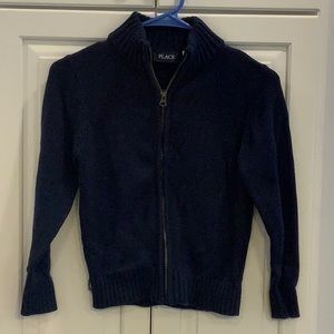 Children’s Place Navy zip up sweater